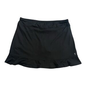 LPGA Collection Black Skort Size L Women NWOT